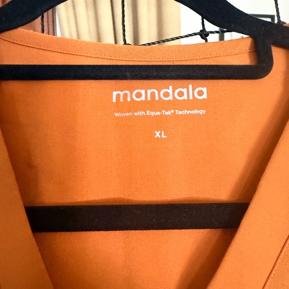 Mandala brand Orange Women's SCRUB SET - Picture 3 of 4